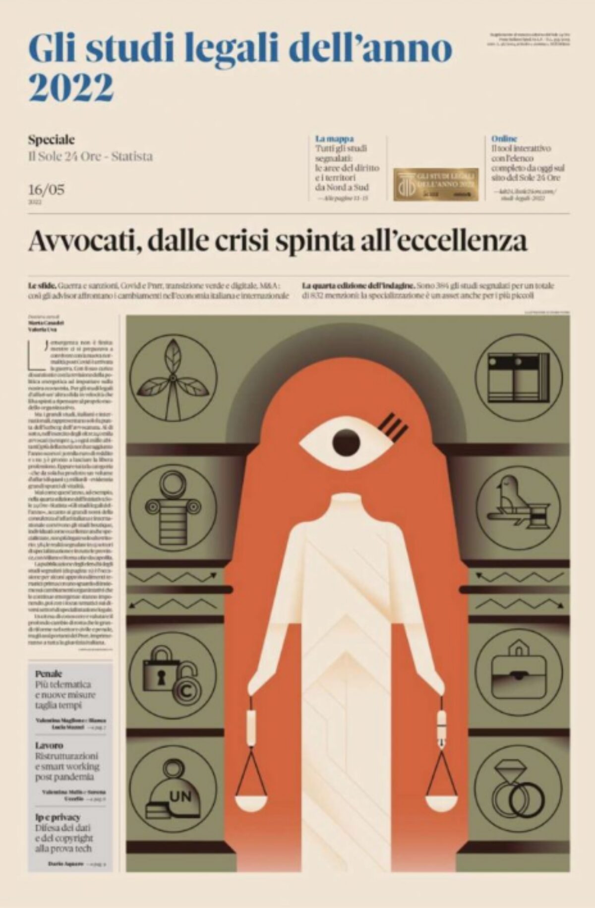 Dehò Masserelli confermato tra gli Studi Legali di eccellenza 2022