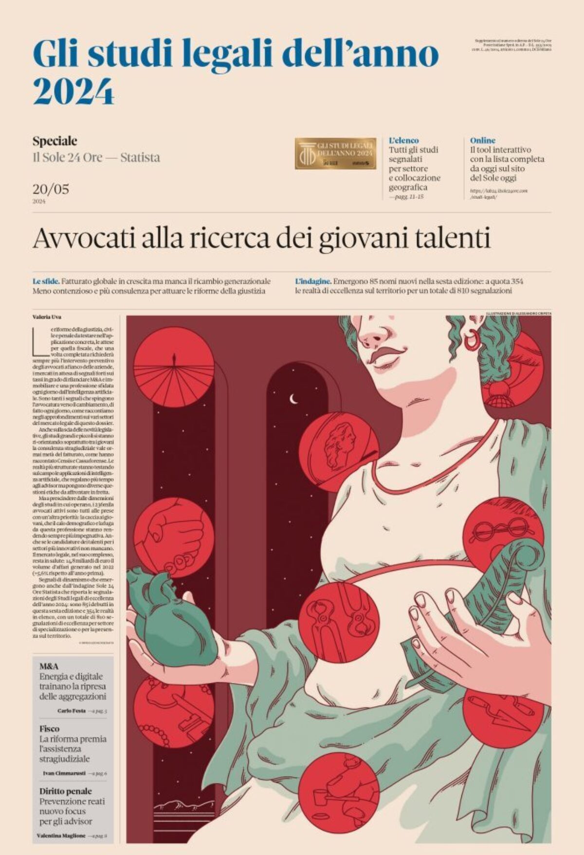 Dehò Masserelli tra gli Studi Legali di eccellenza 2024 per il quarto anno consecutivo